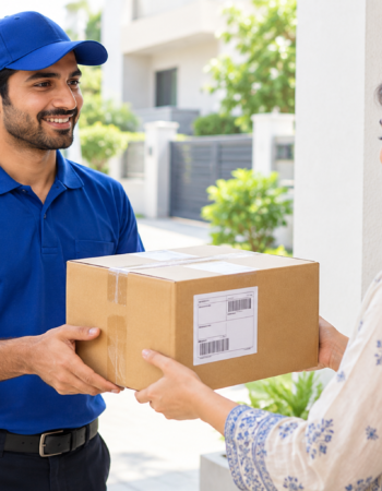 Friendly Parcel Handover at Home